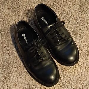 George Black Leather Derby Shoes